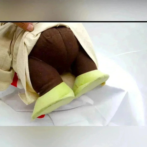 BIG 20 inch Tall Star Wars Yoda Plush- Christmas Santa Claus by Gemmy - Picture 8 of 9